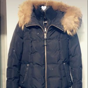 Mackage women double layer zip up winter jacket